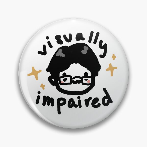 Item preview, visually impaired designed and sold by ricebunni8.