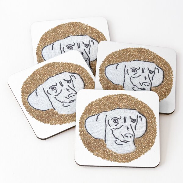 Item preview, Dog hand Embroidery Design designed and sold by OCNau.