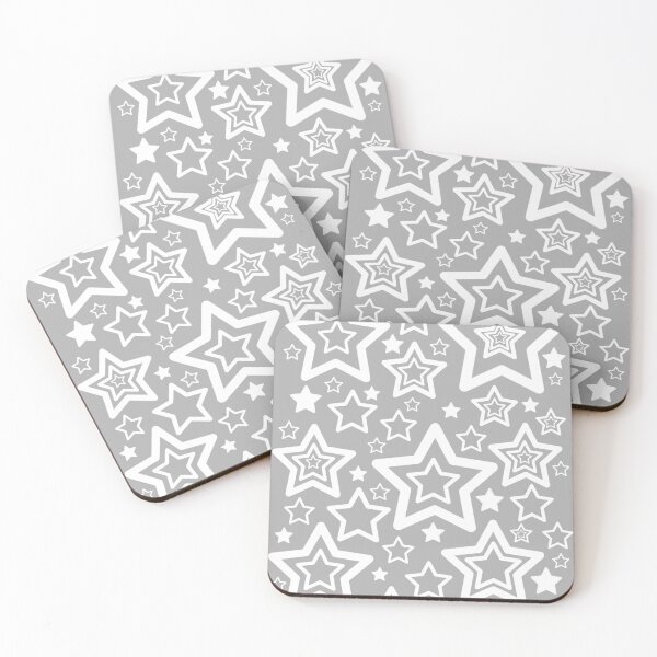 Item preview, star pattern (dark gray) designed and sold by ipek x.