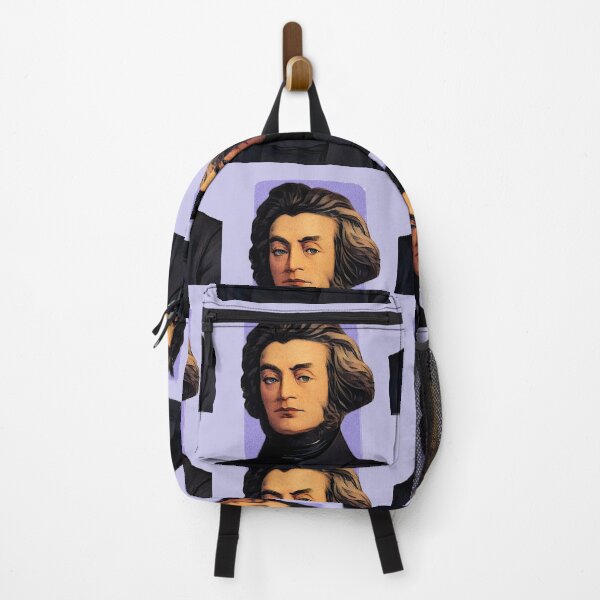 Item preview, Polish Poet Adam Mickiewicz - purple - illustration  designed and sold by Litstoy.