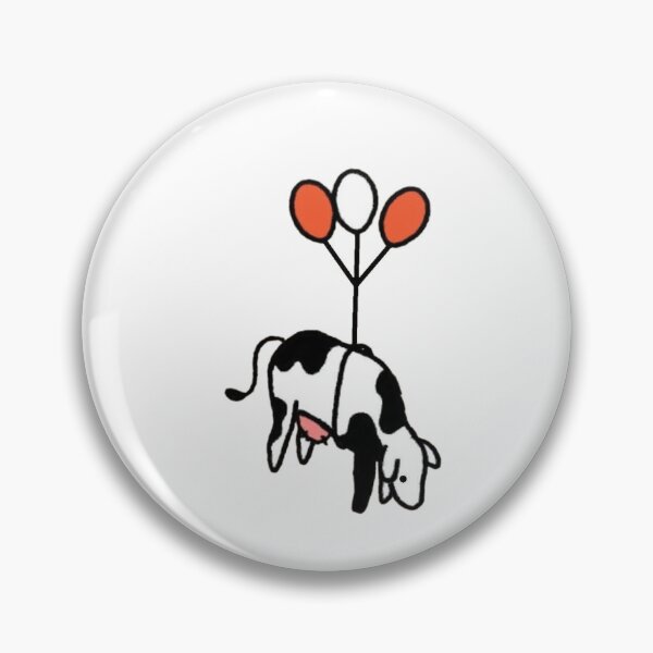 Item preview, cow with balloons designed and sold by isaacflix.