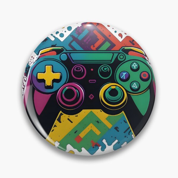 Item preview, Gamble with a colorful gaming controller designed and sold by BearsAndSkulls.