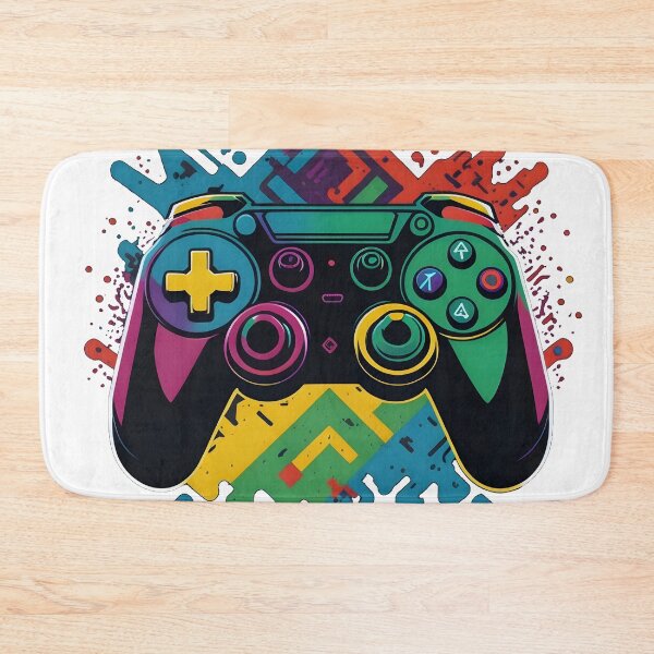 Item preview, Gamble with a colorful gaming controller designed and sold by BearsAndSkulls.