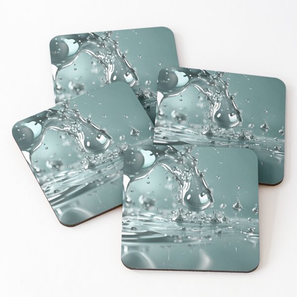 Item preview, Water Drops Macro 1 Digital Artwork designed and sold by Albina Dahab.