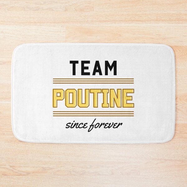 Item preview, Team Poutine since forever designed and sold by WhitepaperStyle.