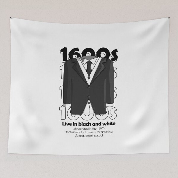 Item preview, Live in black and white | retro 1600s designed and sold by Sweet Bee's.