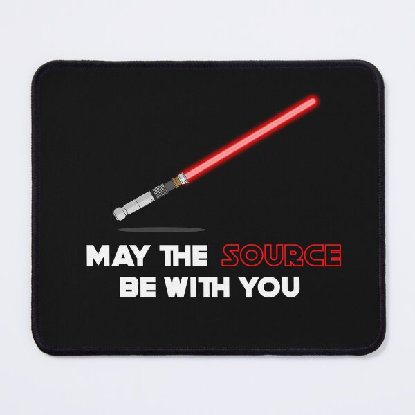 Item preview, Copy of May the source be with you(red) designed and sold by Code  Monkeys.