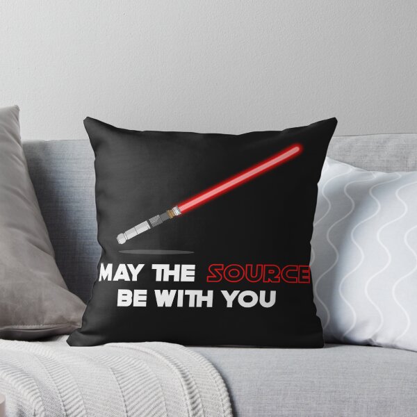Item preview, Copy of May the source be with you(red) designed and sold by Code  Monkeys.