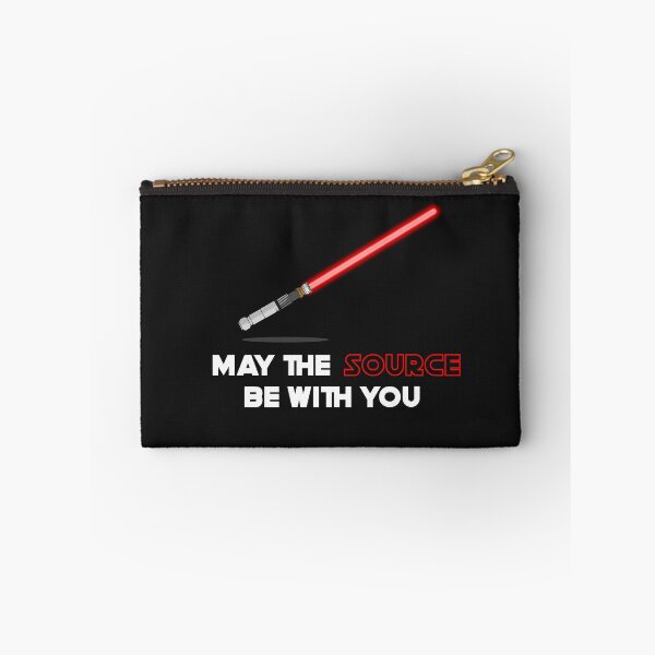 Item preview, Copy of May the source be with you(red) designed and sold by Code  Monkeys.