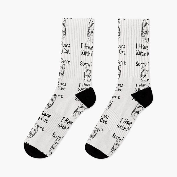 Item preview, Sorry I Can't I Have Plans With My Cat designed and sold by Billy Wong.