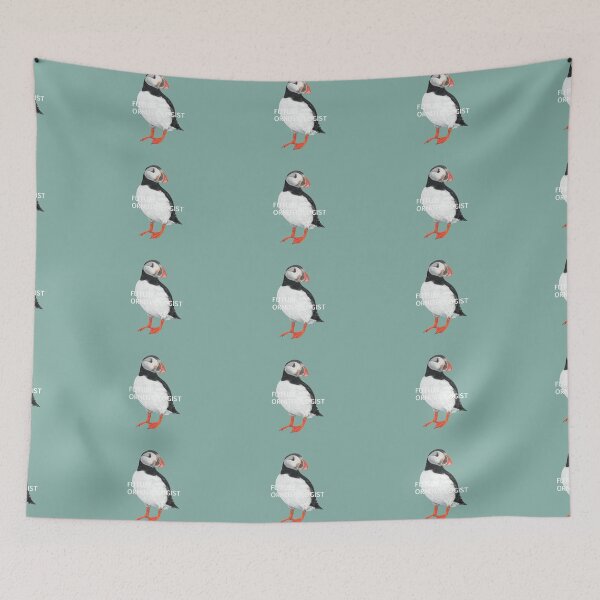 Item preview, Future Ornithologist fun Puffin art range designed and sold by IslesArt.