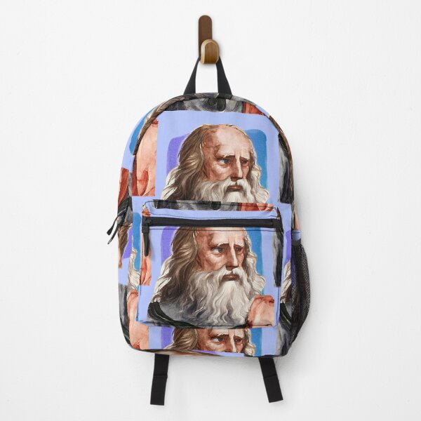 Item preview, Greek Philosopher Plato - blue - illustration  designed and sold by Litstoy.