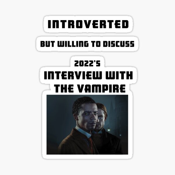 Item preview, Interview with the Vampire Introverted Fan designed and sold by JIzzyB.