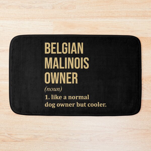 Item preview, Belgian Malinois Dog Owner Definition in Gold designed and sold by XCIV.