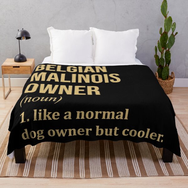 Item preview, Belgian Malinois Dog Owner Definition in Gold designed and sold by XCIV.