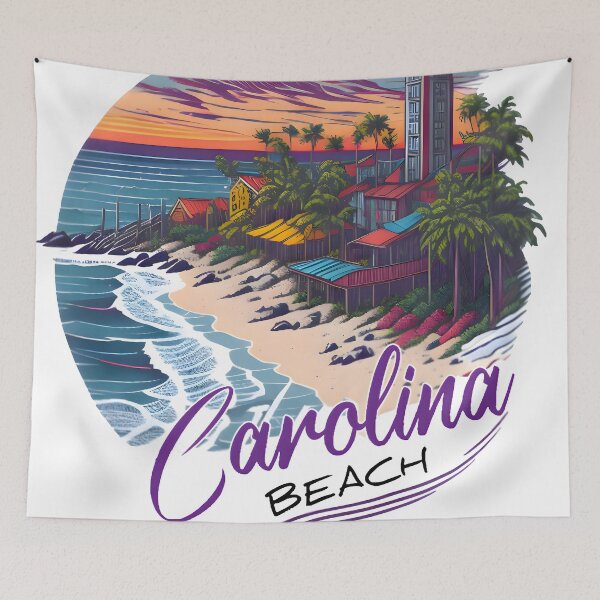 Item preview, Carolina Beach designed and sold by TrendyHubb.