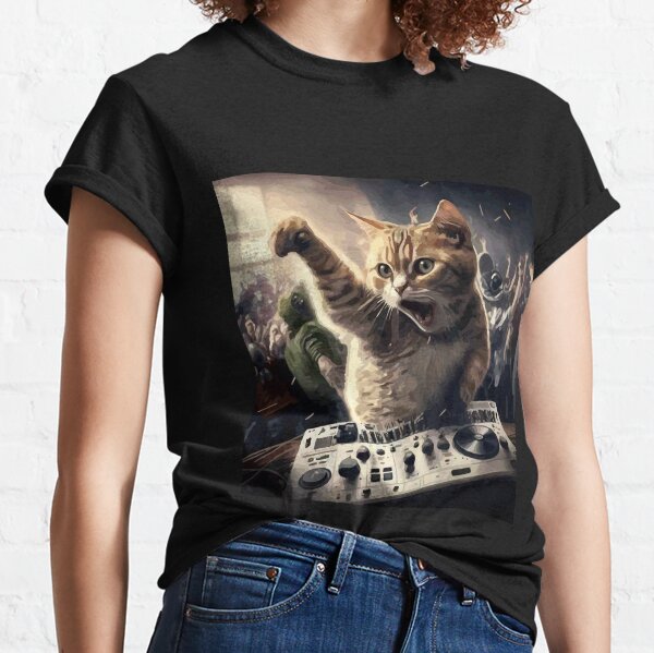 Galaxy S20 Funny Cat DJ Shirt - Cool Cat DJ Shirt - Gift for DJs Case