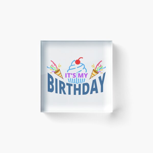 Item preview, Happy Birthday Alles Gute Zum Geburtstag - It's My Birthday Party Inspired Design designed and sold by Tatzki-Design.
