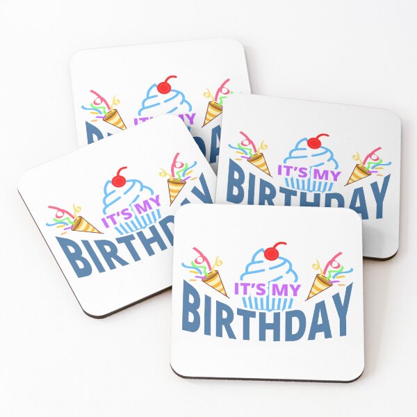 Item preview, Happy Birthday Alles Gute Zum Geburtstag - It's My Birthday Party Inspired Design designed and sold by Tatzki-Design.