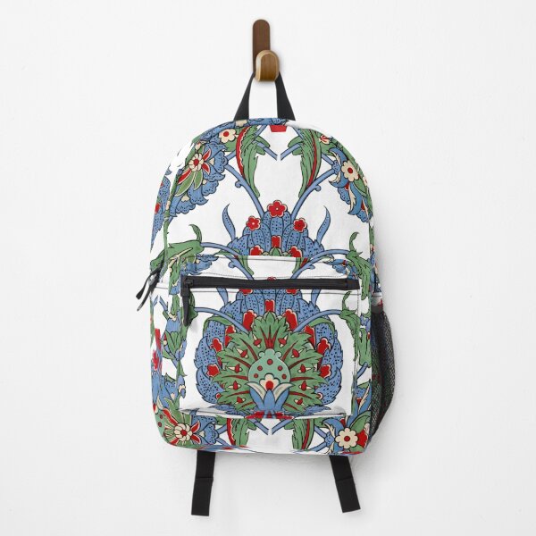 Item preview, Boho,bohemian,blue flowers,butterflies,iznik,ottoman ,floral art designed and sold by MariaMarinova.
