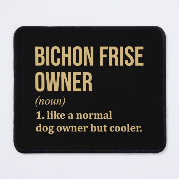 Item preview, Bichon Frise Dog Owner Definition in Gold designed and sold by XCIV.