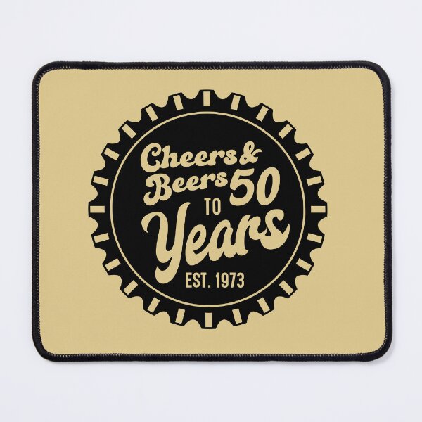 Item preview, Cheers & Beers To 50 Years Est. 1973 designed and sold by simmoredsign.