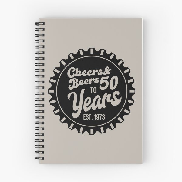 Item preview, Cheers & Beers To 50 Years Est. 1973 designed and sold by simmoredsign.