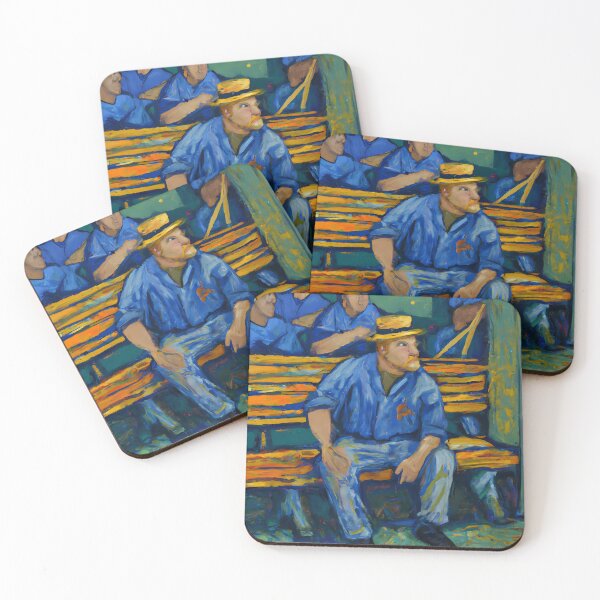 Item preview, baseball manager painting No: 2 designed and sold by MattOastler.