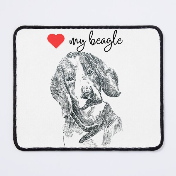 Item preview, Love my beagle designed and sold by artcollectionc.