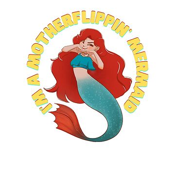 Ruby Gillman Sirena de Chelsea VanDerZee Pegatina