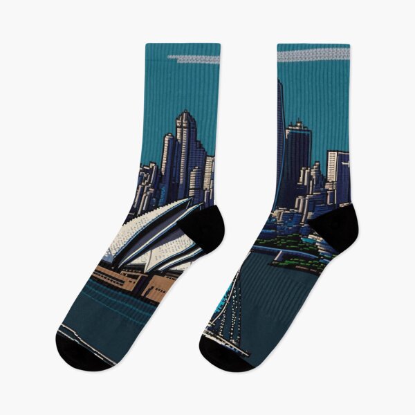 Item preview, Sydney, Australia in pixel art designed and sold by AI-G-I-.