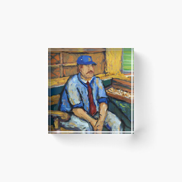 Item preview, baseball manager painting No: 3 designed and sold by MattOastler.