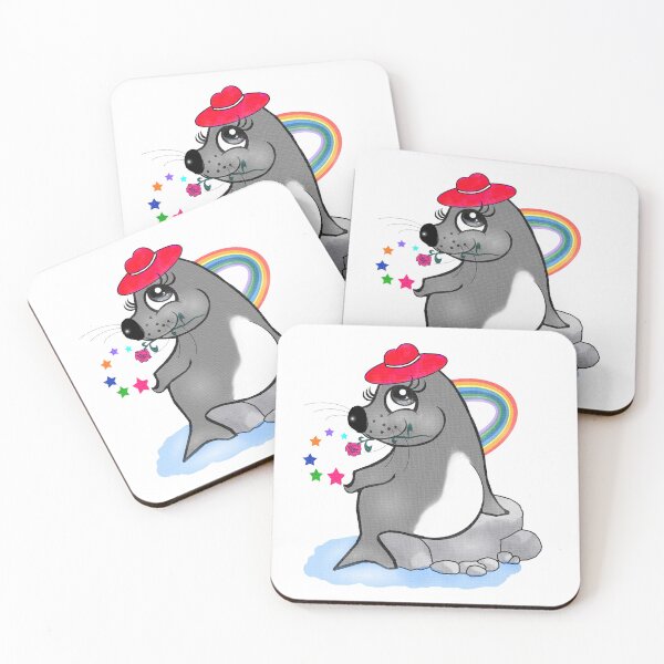 Item preview, Charming seal  designed and sold by Shirley cute art .