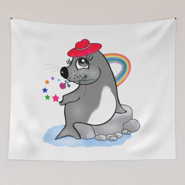 Item preview, Charming seal  designed and sold by Shirley cute art .