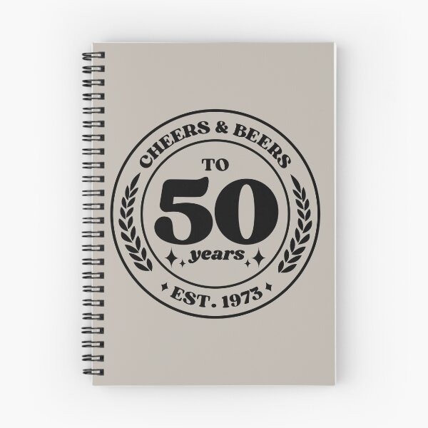 Item preview, Cheers & Beers To 50 Years Est. 1973 designed and sold by simmoredsign.