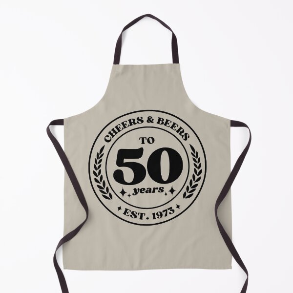 Item preview, Cheers & Beers To 50 Years Est. 1973 designed and sold by simmoredsign.