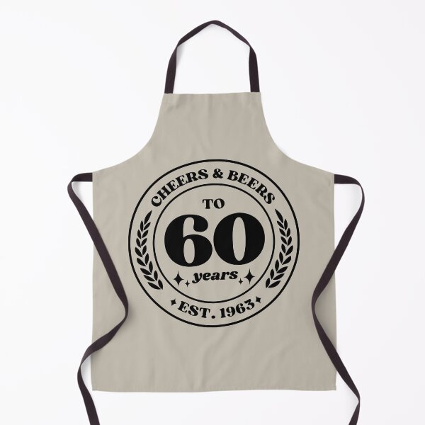Item preview, Cheers & Beers To 60 Years Est. 1963 designed and sold by simmoredsign.