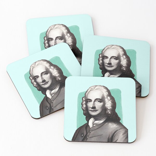Item preview, English writer Henry Fielding - pistachio - illustration  designed and sold by Litstoy.