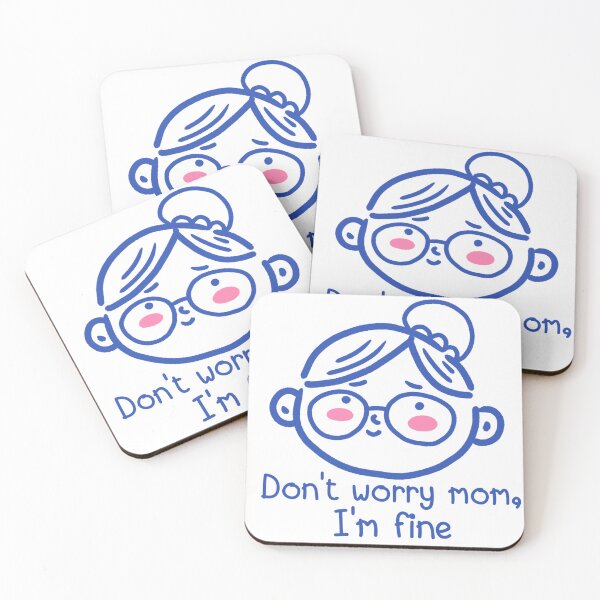 Item preview, Don't worry mom , I'm fine designed and sold by Uglyduck-nft.