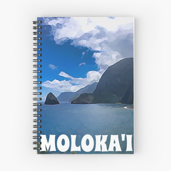 Item preview, Moloka'i - Hawai'i Poster designed and sold by ryanstravels.