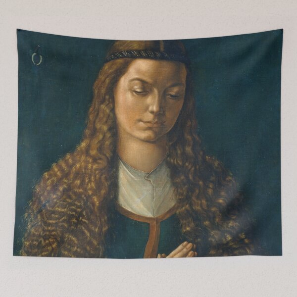 Item preview, Albrecht Dürer, Portrait of a young woman with loose hair designed and sold by Mauswohn.