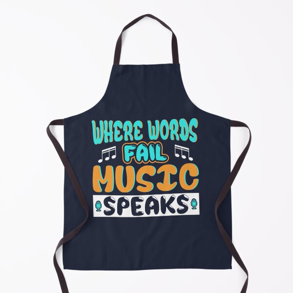 Item preview, WHEN WORDS FAIL MUSIC SPEAKS designed and sold by Billy Wong.