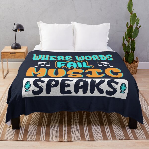 Item preview, WHEN WORDS FAIL MUSIC SPEAKS designed and sold by Billy Wong.