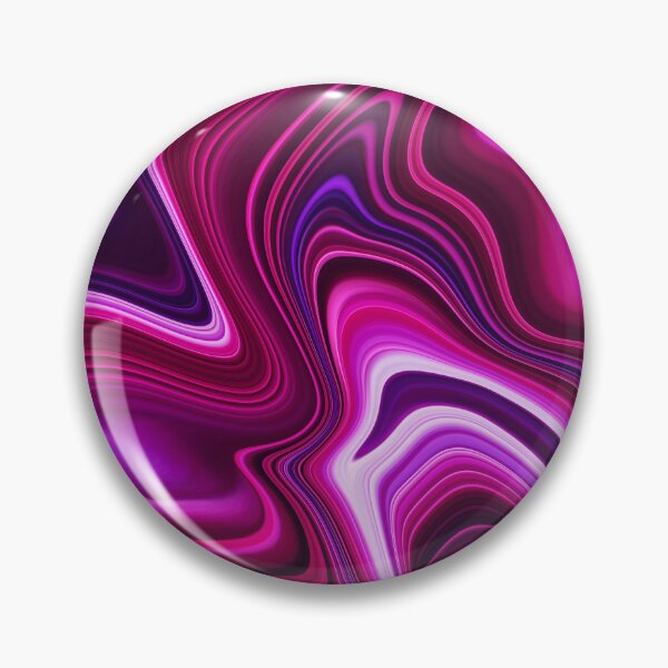 Item preview, Gorgeous shinny pink and purple liquid paint marble pattern designed and sold by 1Celery.