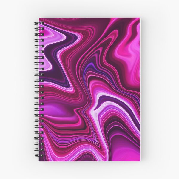 Item preview, Gorgeous shinny pink and purple liquid paint marble pattern designed and sold by 1Celery.
