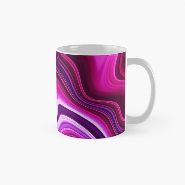 Item preview, Gorgeous shinny pink and purple liquid paint marble pattern designed and sold by 1Celery.