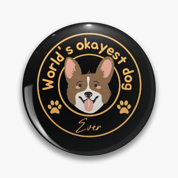 Item preview, World's okayest dog ever designed and sold by Azrou shop.