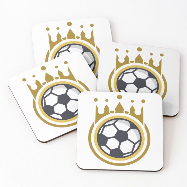 Item preview, Football Yellow Crown Ball | Football Ball Getters designed and sold by Football Stickers World.