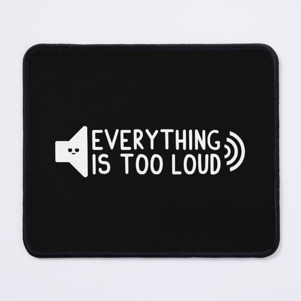 Item preview, Too Loud designed and sold by HandsOffMyDinosaur.