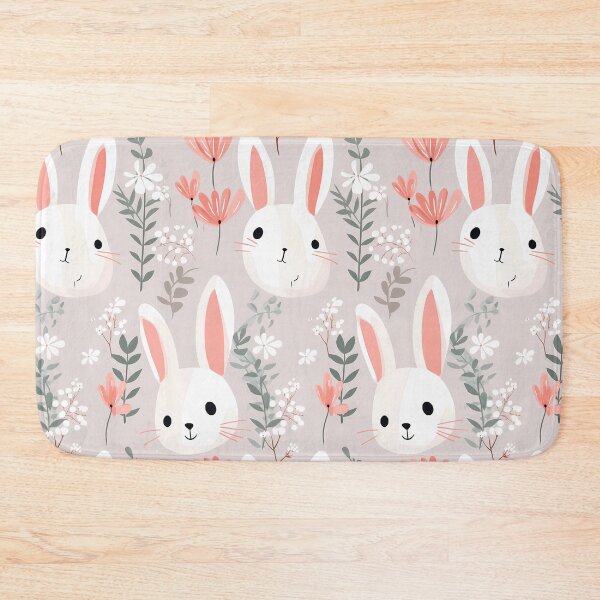 Item preview, Cute rabbit pattern designed and sold by Lexa Pix.